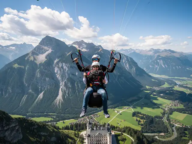 Tandemflug Oberammergau