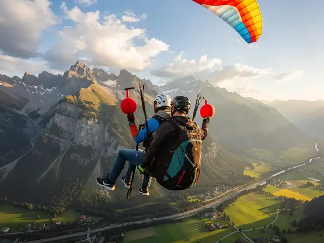 Tandemflug Mayrhofen - das Zillertal