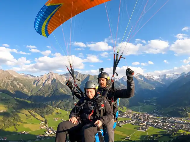 Tandemflug Mayrhofen - das Zillertal