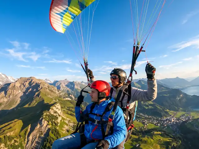Tandemflug Engelberg - der Engelberg