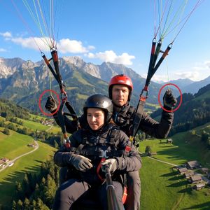 Tandemflug Werfenweng - die Bischlinghöhe