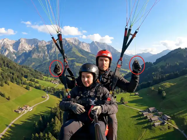 Tandemflug Werfenweng - die Bischlinghöhe