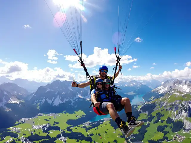 Tandemflug Westendorf - die Kitzbüheler Alpen