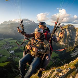 Tandemflug Oberammergau - der Laber