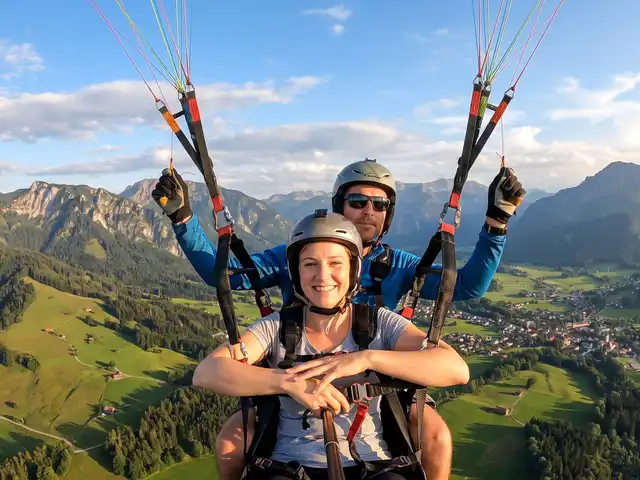Tandemflug Rauschberg - Inzell