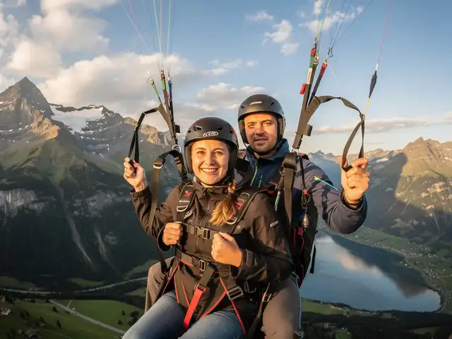 Tandemflug Engelberg - der Engelberg