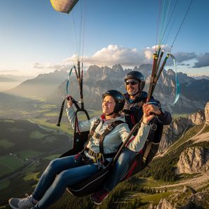 Tandemflug Ellmau - das Kaisergebirge