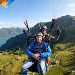 Tandemflug Zwölferhorn - der Wolfgangsee