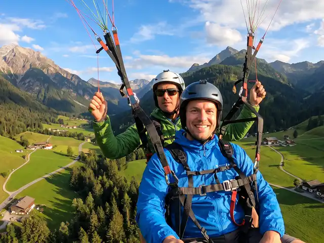 Tandemflug Fulpmes - das Stubaital