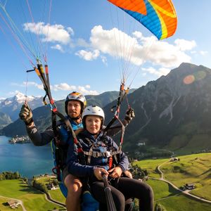 Tandemflug Zell am See - der Zeller See