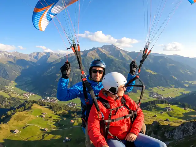 Tandemflug Mayrhofen - das Zillertal