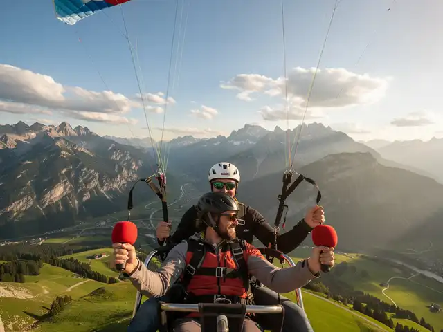 Tandemflug Söll - Hohe Salve