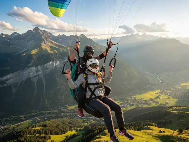 Tandemflug Fügen - das Zillertal