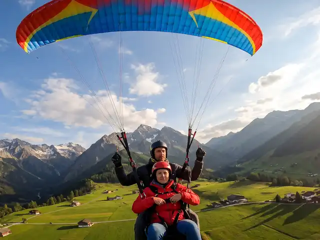 Tandemflug Fulpmes - das Stubaital