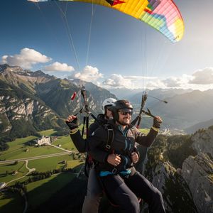 Tandemflug Oberammergau - der Laber