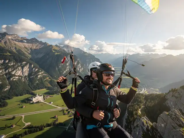 Tandemflug Oberammergau - der Laber