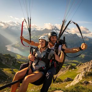 Tandemflug Engelberg - der Engelberg