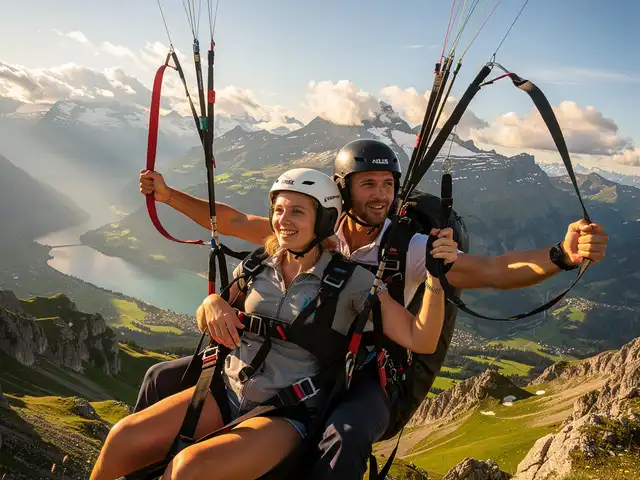 Tandemflug Engelberg - der Engelberg