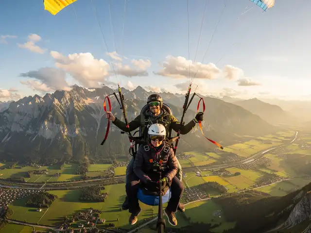 Tandemflug Rauschberg - Inzell