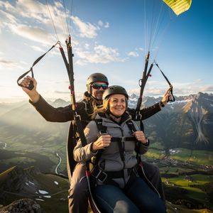 Tandemflug Finkenberg - das Zillertal