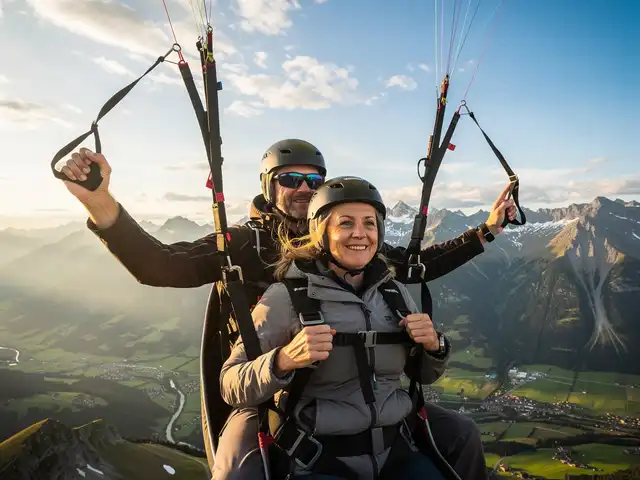 Tandemflug Finkenberg - das Zillertal