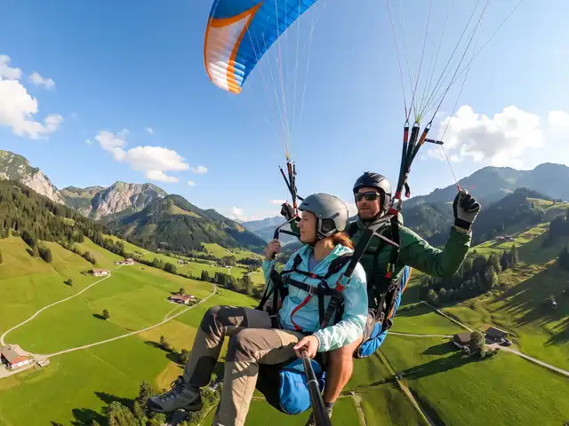 Tandemflug Niederau - das Wildschönau