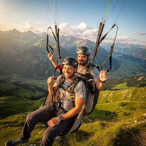 Tandemflug Westendorf - die Kitzbüheler Alpen