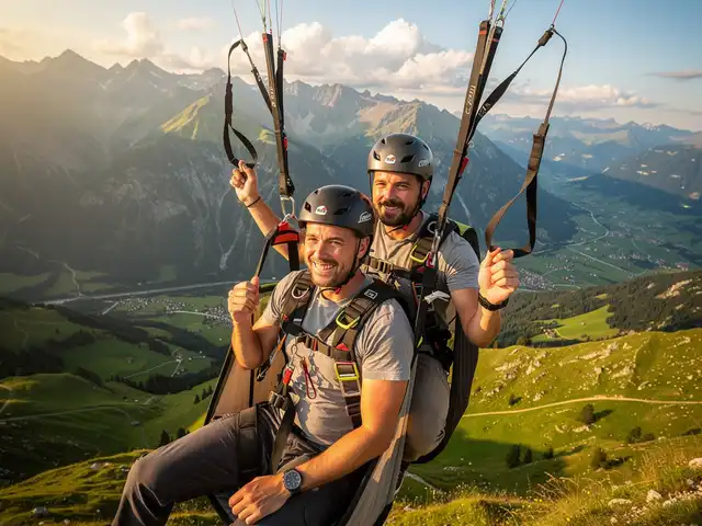 Tandemflug Westendorf - die Kitzbüheler Alpen